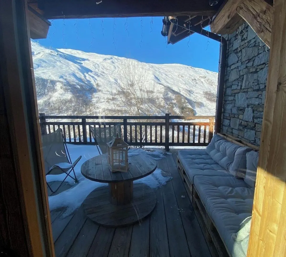 Family Chalet at Foot Slopes Les Ménuires Saint-Martin-de-Belleville Francja